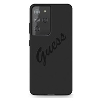 Kryt Guess GUHCS21LLSVSBK S21 Ultra G998 black hardcase Script Vintage (GUHCS21LLSVSBK)