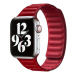 Coteetci Double Suction kožený pásek pro Apple Watch 38 / 40 mm WH5292-RD, červená