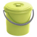 Curver kbelík s víkem zelený 10 l 03206-114