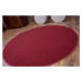Dywany Lusczow Kulatý koberec AKTUA Breny červený