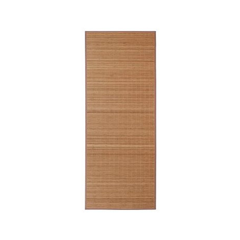 Bambusový koberec 100x160 cm hnědý SHUMEE