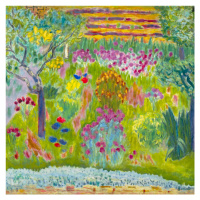 Obrazová reprodukce The Garden, Pierrre Bonnard, 40 × 40 cm