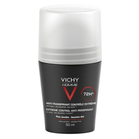 Vichy Homme Antiperspirant 72h Deodorant proti pocení - kulička 50ml