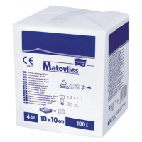 MATOPAT MATOVLIES KOMPRESY Z NETKANÉ TEXTILIE NESTERILNÍ 10CMX10CM,1