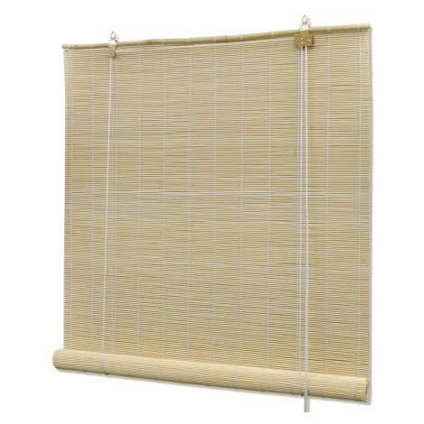 vidaXL Přirozeně zbarvená bambusová roleta 150 x 220 cm