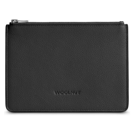 Woolnut Leather Pouch (Flat) kožené pouzdro černé