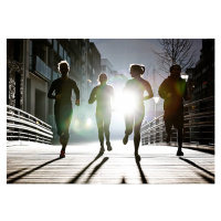 Umělecká fotografie small group of runners, Henrik Sorensen, (40 x 26.7 cm)