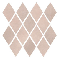 Mozaika Cir Materia Prima pink velvet rombo 25x25 cm lesk 1069903