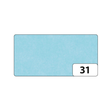 Hedvábný papír 50 × 70 cm, 20 g, 26 listů - světle modrá Bringmann - Folia Paper