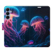 iSaprio Flip pouzdro Jellyfish pro Samsung Galaxy A25 5G