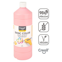 Creall temperová barva, 1000 ml, růžová