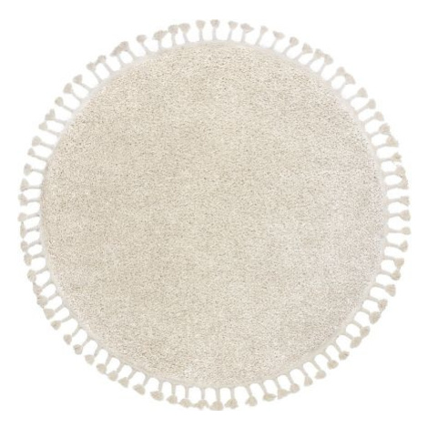 Kusový koberec Berber 9000 cream kruh FOR LIVING