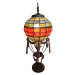 Clayre&Eef Dekorační světlo 6016, balón, styl Tiffany