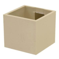 Sgaravatti Trend s.r.l. Cube Magnetický květináč 3,5 cm slonová kost