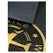 Gumová rohožka - předložka FASHION SCRAPER I. černá/zlatá 40x60 cm MultiDecor