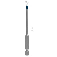 Vrták na dlažbu Bosch EXPERT HEX-9 HardCeramic Dostupné varianty: Vrták na dlažbu - Bosch HEX-9 