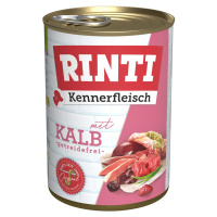 Rinti Kennerfleisch s telecím, 400 g 24 × 400 g