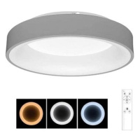 LED Stmívatelné stropní svítidlo NEST LED/40W/230V 3000-6500K šedá + dálkové ovládání