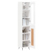 vidaXL Skříň highboard bílá 34,5 x 34 x 180 cm kompozitní dřevo