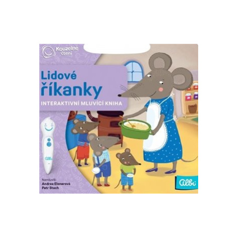 Kouzelné čtení - Kniha Lidové říkanky Albi