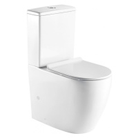 Olsen spa Kombi WC ARCO RIMLESS se SLIM sedátkem Soft-close - OLKLT2157AR