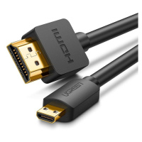 UGREEN HD127 micro HDMI - HDMI 4K 3D 3m kabel (černý)