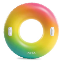 Intex 58202 Nafukovací kruh RAINBOW OMBRE 122 cm