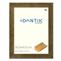 DANTIK rámeček 30 × 40, Saya Sabbia pískový plexi čiré