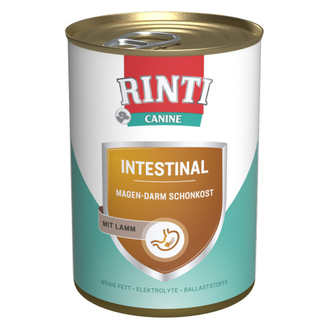 RINTI Canine Intestinal s jehněčím 400 g - 24 x 400 g