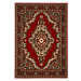 Alfa Carpets  Kusový koberec TEHERAN T-102 red - 160x230 cm