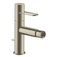 Bidetová baterie Hansgrohe Axor Uno s výpustí kartáčovaný nikl 38211820