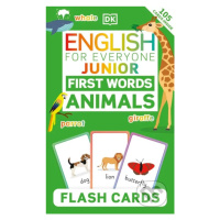 English for Everyone Junior (First Words Animals Flash Cards) - kniha z kategorie Cizí jazyky