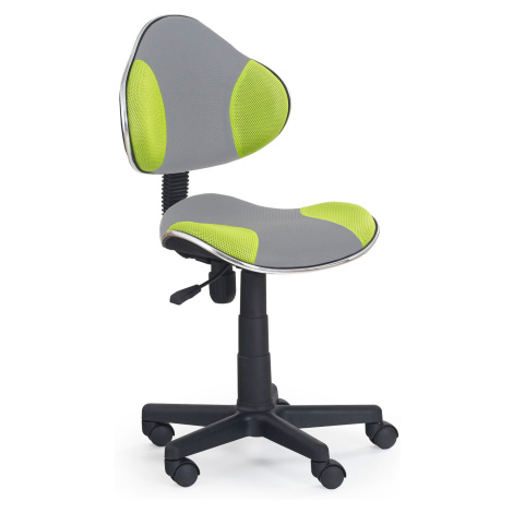 Dětská židle Flash 2 šedo-zelená Halmar