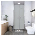 Sprchové dveře matné ESG 81 × 190 cm
