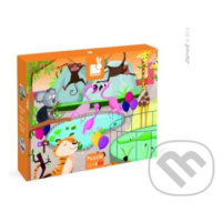 Deň v ZOO (dotykové puzzle) - puzzle z kategorie Maxi dílky