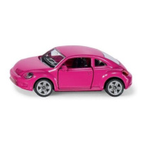 Siku Blister 1488 VW Beetle růžový s polepkama