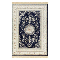 Nouristan - Hanse Home koberce Kusový koberec Naveh 104371 Dark-blue - 135x195 cm