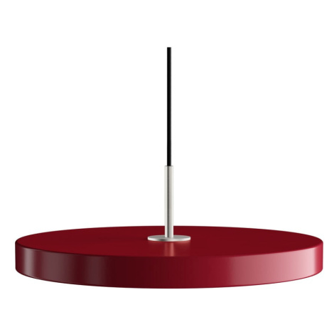 Červené LED závěsné svítidlo s kovovým stínidlem ø 43 cm Asteria Medium – UMAGE