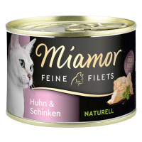 Miamor Feine Filets Naturell kuře a šunka 24 × 156 g