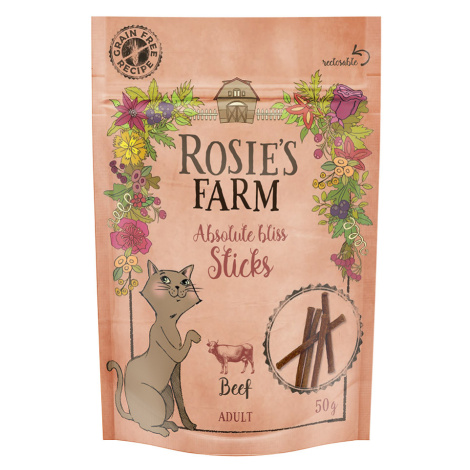 Rosie's Farm Snack Sticks hovězí - 5 x 50 g
