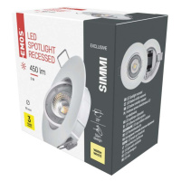 LED bodové svítidlo SIMMI 9 cm, 5 W, teplá bílá