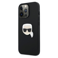 Pouzdro Karl Lagerfeld PU Leather Karl Head iPhone 13 Pro Max černé