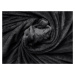 Černá mikroplyšová deka VIOLET, 170x200 cm