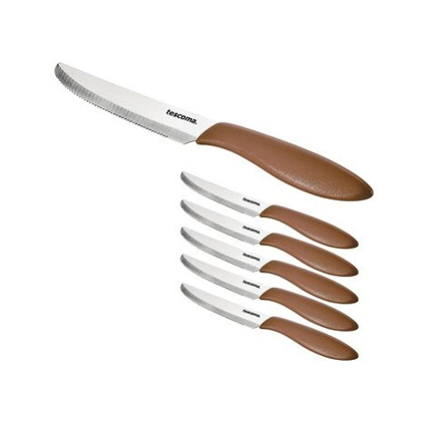 Tescoma Presto jídelní nůž 12 cm, 6 ks, hnědý