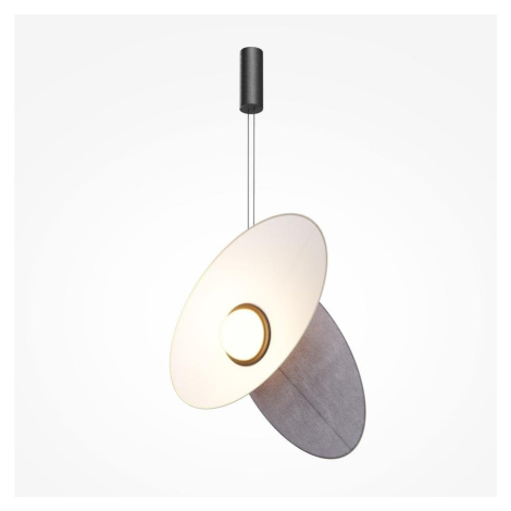 M MOD396PL-L10BL3K Závěsné svítidlo Evolution 3000K 9W 350lm teplá bílá černá hliník - MAYTONI