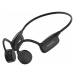 EVOLVEO BoneSwim Pro MP3 32GB, bezdrátová sluchátka s mikrofonem na lícní kosti, černé