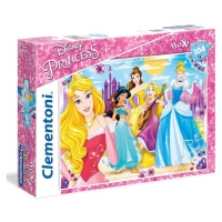 Clementoni Puzzle Maxi - Princezny, 104 dílků - Clementoni