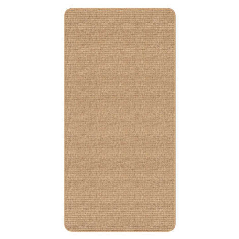 vidaXL Kusový koberec z juty s latexovým podkladem 80x160 cm přírodní