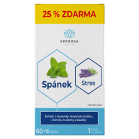 Aporosa premium Spánek a Stres Meduňka + Kozlík 75 tablet