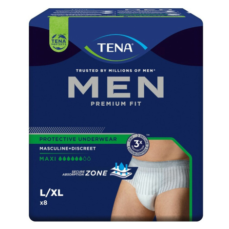 TENA Men protective underwear maxi L/XL 8 kusů  798307